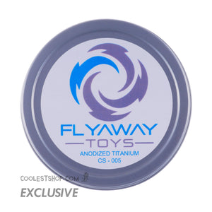 FLYAWAY TOYS Maelstrom Mini Titanium Custom Anodize w/ Anodized buttons CS-05