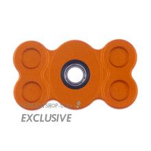 808 Spinner • GEN 1 •  made in the USA by WOOSAH! • Full Aluminum • Anodized ORANGE • R188 version • coolestshop.com exclusive IN STOCK NOW!!!