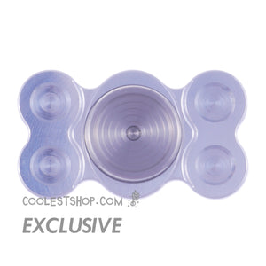 808 Spinner • GEN 1 • made in the USA • NTO HYBRID Version featuring a Stainless Steel Revspin R188 Core with Stainless Steel Buttons • Aluminum body