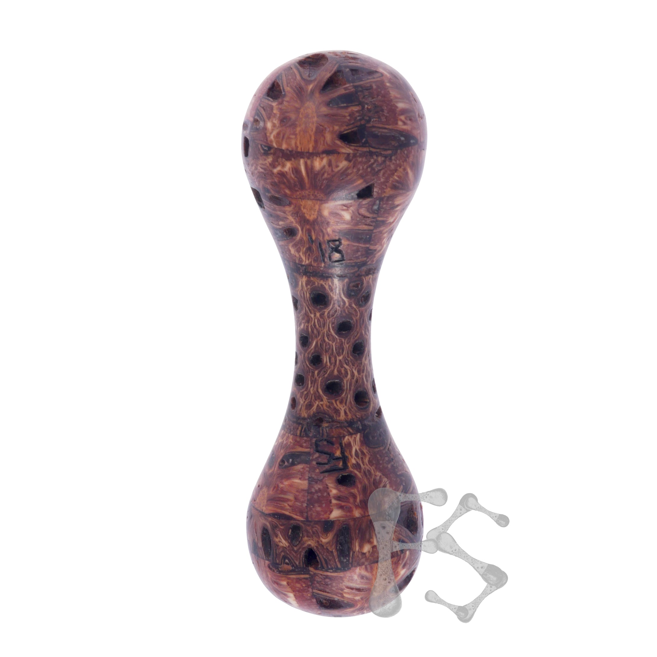FIDGETSTYX • PERSONAL CUSTOM • WEIGHTED • Knuckle Roller • Banksia Pod • Lacquer Finish