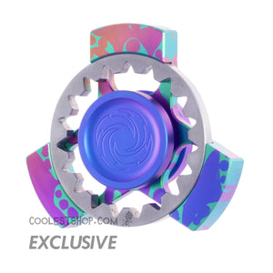 FLYAWAY TOYS Maelstrom Mini Titanium Custom Anodize w/ Anodized buttons CS-05