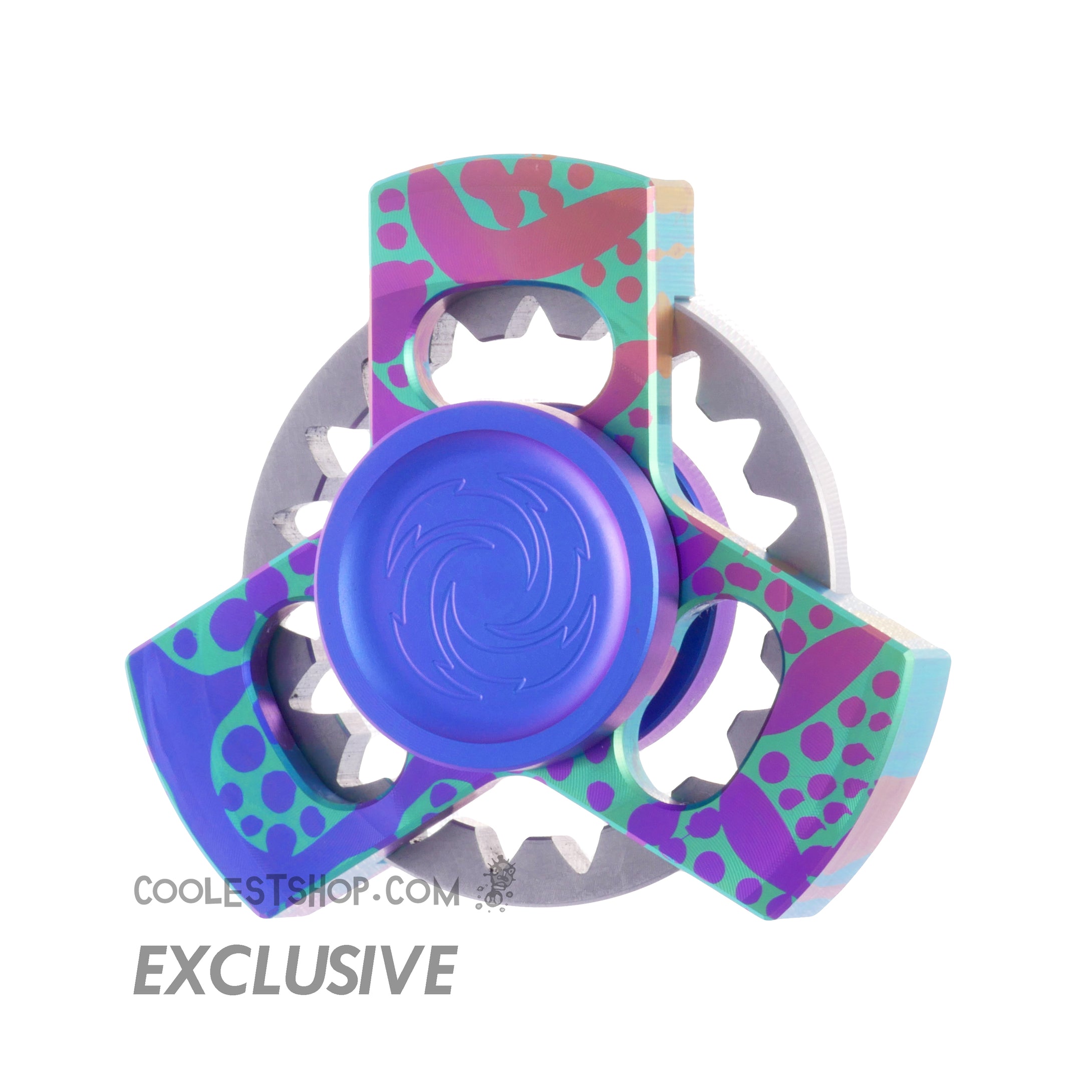 FLYAWAY TOYS Maelstrom Mini Titanium Custom Anodize w/ Anodized buttons CS-05