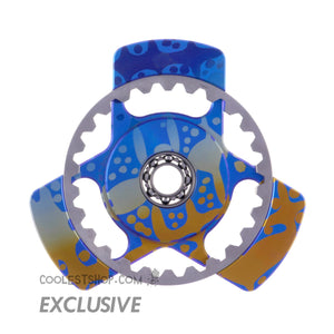 FLYAWAY TOYS Maelstrom Titanium Custom Anodize w/ Anodized buttons CS-01