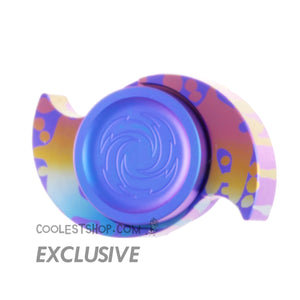 FLYAWAY TOYS Tsunami Titanium Custom Anodize w/ Anodized buttons CS-12