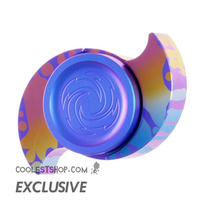 FLYAWAY TOYS Tsunami Titanium Custom Anodize w/ Anodized buttons CS-12
