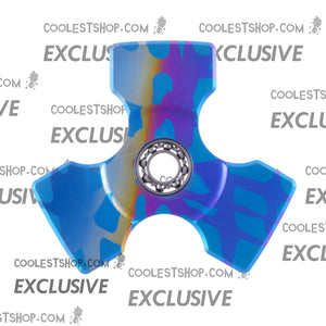 FLYAWAY TOYS Mini Tr- Falcon Titanium Custom Anodize w/ Anodized buttons CS-09