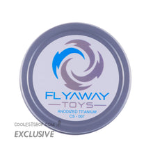 FLYAWAY TOYS Mini Tr- Falcon Titanium Custom Anodize w/ Anodized buttons CS-07