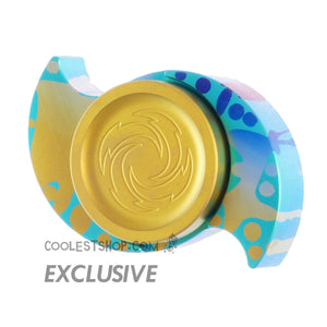 FLYAWAY TOYS Tsunami Titanium Custom Anodize w/ Anodized buttons CS-10