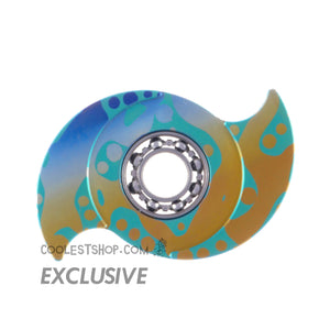 FLYAWAY TOYS Tsunami Titanium Custom Anodize w/ Anodized buttons CS-10