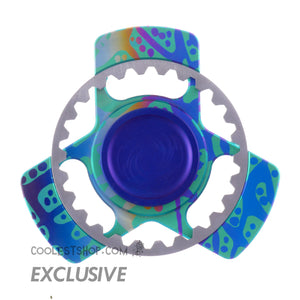 FLYAWAY TOYS Maelstrom Titanium Custom Anodize w/ Anodized buttons CS-02