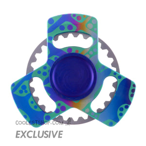 FLYAWAY TOYS Maelstrom Titanium Custom Anodize w/ Anodized buttons CS-02