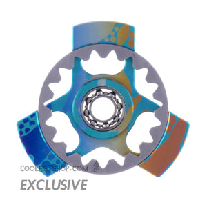 FLYAWAY TOYS Maelstrom Mini Titanium Custom Anodize w/ Anodized buttons CS-04