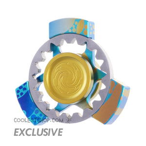 FLYAWAY TOYS Maelstrom Mini Titanium Custom Anodize w/ Anodized buttons CS-04
