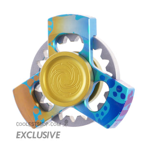 FLYAWAY TOYS Maelstrom Mini Titanium Custom Anodize w/ Anodized buttons CS-04