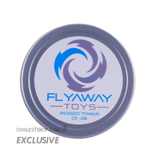 FLYAWAY TOYS Maelstrom Mini Titanium Custom Anodize w/ Anodized buttons CS-06