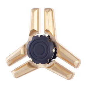 Medieval Spinners - Tri Nuke - Brass