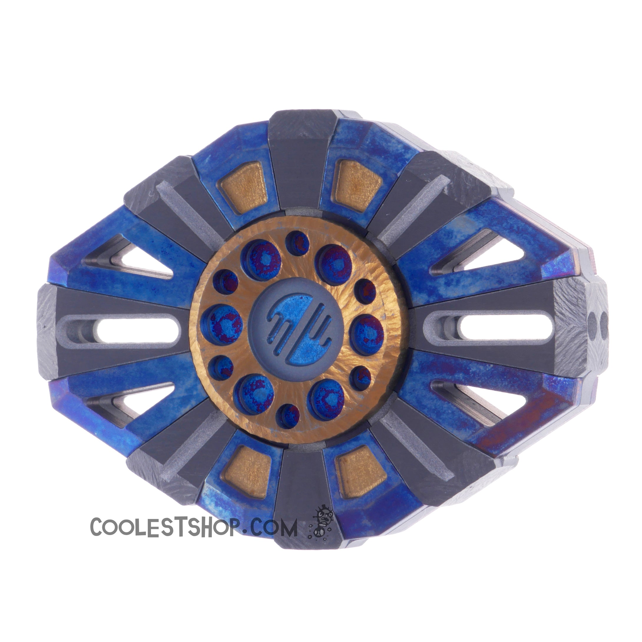 Metalworn Turbine IV Titanium Fidget Spinner (light finish)