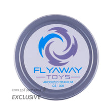 FLYAWAY TOYS Mini Tr- Falcon Titanium Custom Anodize w/ Anodized buttons CS-08