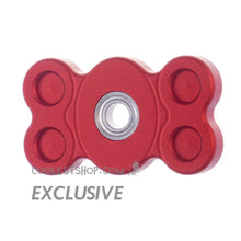 808 Spinner • GEN 1 •  made in the USA by WOOSAH! • Full Aluminum • Anodized RED • R188 version • coolestshop.com exclusive IN STOCK NOW!!!