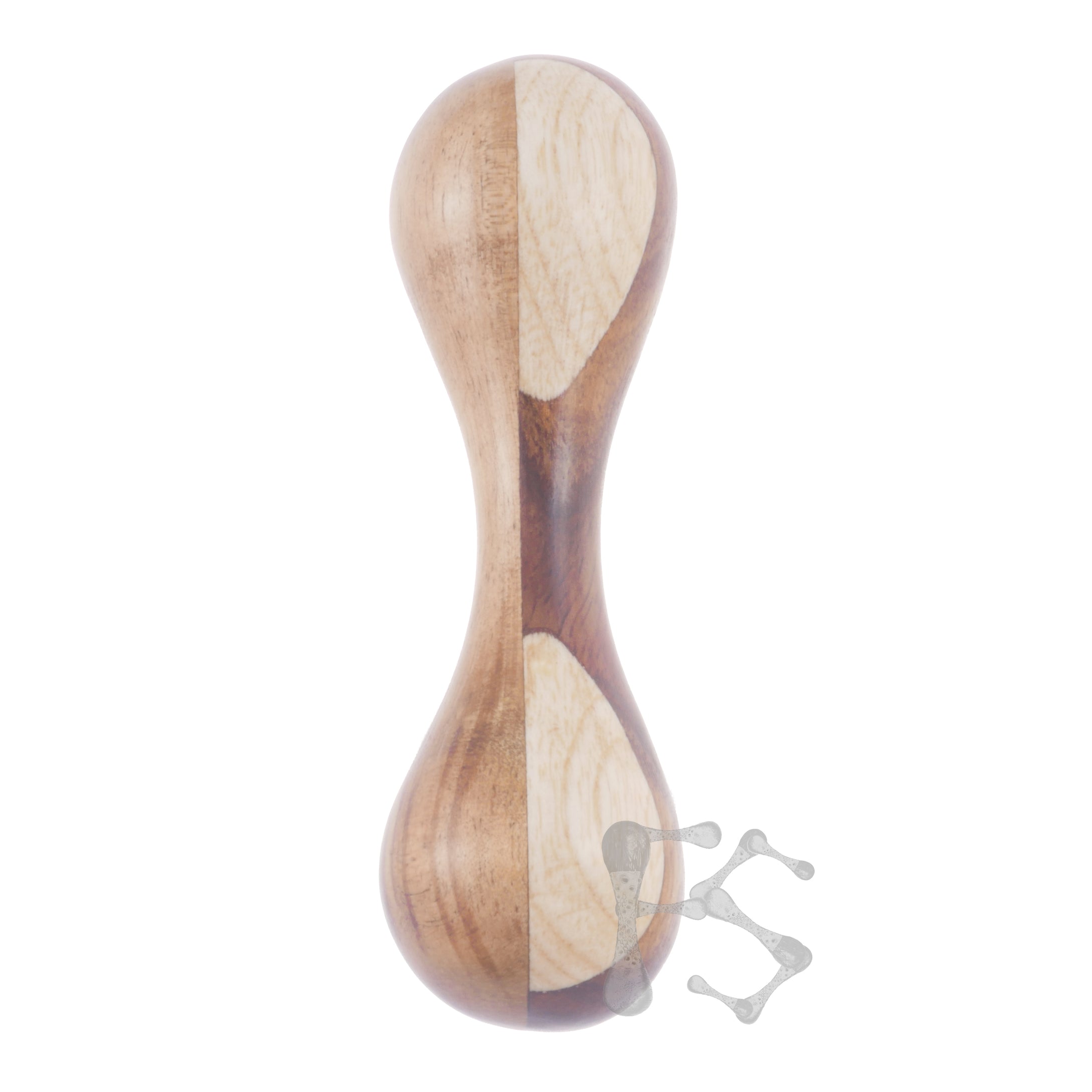 FIDGETSTYX • 4.0 • HVY WEIGHT Knuckle Roller • JUMBO • Multiple Woods Laminate • Lacquer Finish