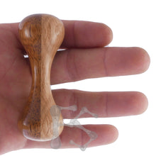 FIDGETSTYX • 4.0 • HVY WEIGHT Knuckle Roller • JUMBO • Oak & Koa • Lacquer Finish