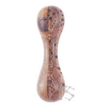 FIDGETSTYX • 4.0 • HVY WEIGHT PRIMO Knuckle Roller • Banksia Pod & Koa • Lacquer Finish