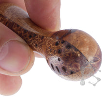 FIDGETSTYX • 4.0 • HVY WEIGHT PRIMO Knuckle Roller • Banksia Pod & Koa • Lacquer Finish