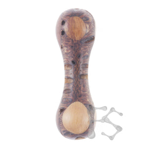 FIDGETSTYX • 4.0 • HVY WEIGHT MINI Knuckle Roller • Oak + Banksia Tree Pod + Koa + • Lacquer Finish
