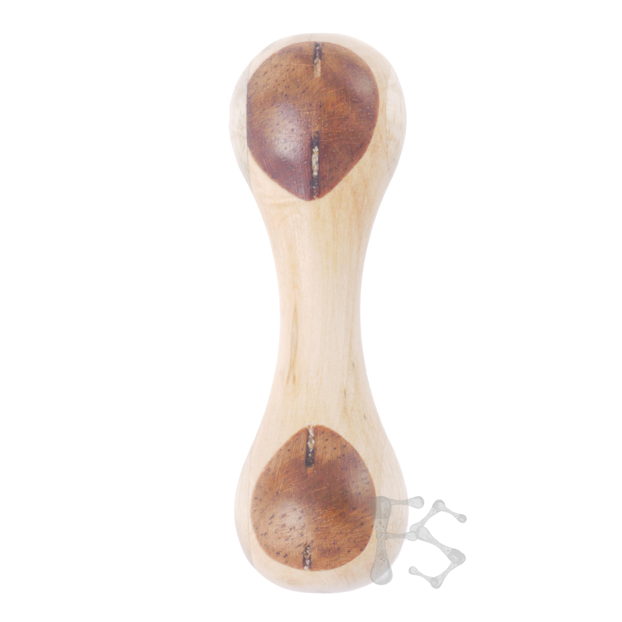 FIDGETSTYX • 4.0 • HVY WEIGHT Knuckle Roller • Oak + Mango + Koa • Lacquer Finish