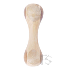 FIDGETSTYX • 4.0 • HVY WEIGHT Knuckle Roller • Oak + Mango + Koa • Lacquer Finish