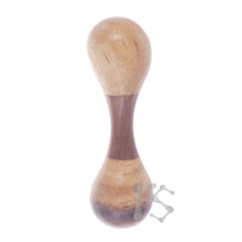 FIDGETSTYX • ELITE Knuckle Roller • JUMBO • Oak w/ Mango ends • Lacquer Finish