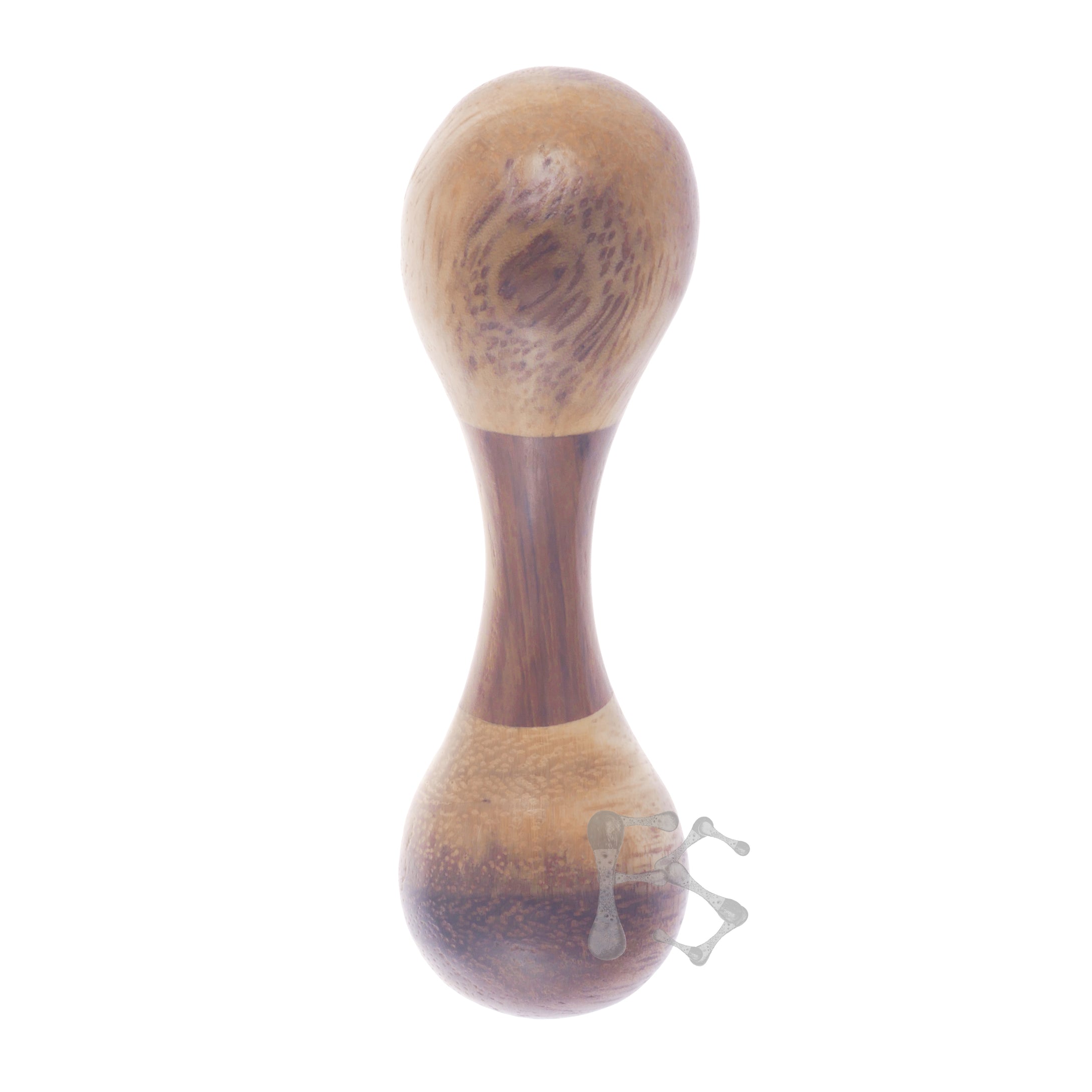 FIDGETSTYX • ELITE Knuckle Roller • JUMBO • Oak w/ Mango ends • Lacquer Finish