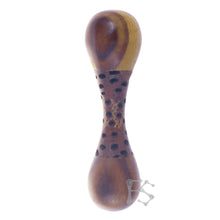 FIDGETSTYX • ARCHIVES • Knuckle Roller JUMBO ELITE• Banksia Pod Shaft w Mango Ends • Long • Lacquer Finish