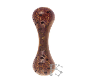 FIDGETSTYX • ARCHIVES • ELITE Knuckle Roller • Banksia Pod w/ Mango Inlay • Lacquer Finish • CUSTOM 1/1 ORIGINAL