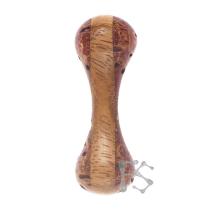 FIDGETSTYX • ARCHIVES • ELITE Knuckle Roller • Banksia Pod w/ Mango Inlay • Lacquer Finish • CUSTOM 1/1 ORIGINAL