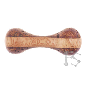 FIDGETSTYX • ARCHIVES • ELITE Knuckle Roller • Banksia Pod w/ Mango Inlay • Lacquer Finish • CUSTOM 1/1 ORIGINAL