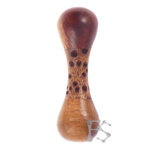FIDGETSTYX • ARCHIVES • ELITE Knuckle Roller • Banksia Pod w/ Koa Wood Balls • Custom #3• Lacquer Finish • 1/1 ORIGINAL