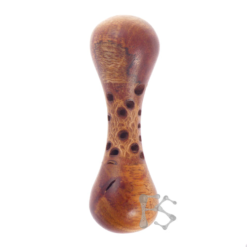 FIDGETSTYX • ARCHIVES • ELITE Knuckle Roller • Banksia Pod w/ Koa Wood Balls • Custom #3• Lacquer Finish • 1/1 ORIGINAL