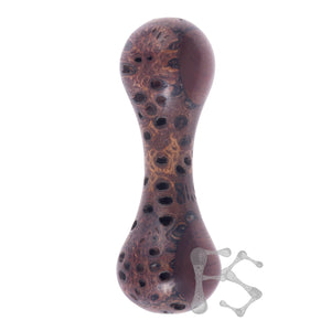 FIDGETSTYX • ELITE • WEIGHTED • Knuckle Roller • Banksia Pod & Mahogany • Lacquer Finish