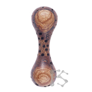 FIDGETSTYX • ELITE • WEIGHTED • Knuckle Roller • Banksia Pod & Mango BURL • Lacquer Finish