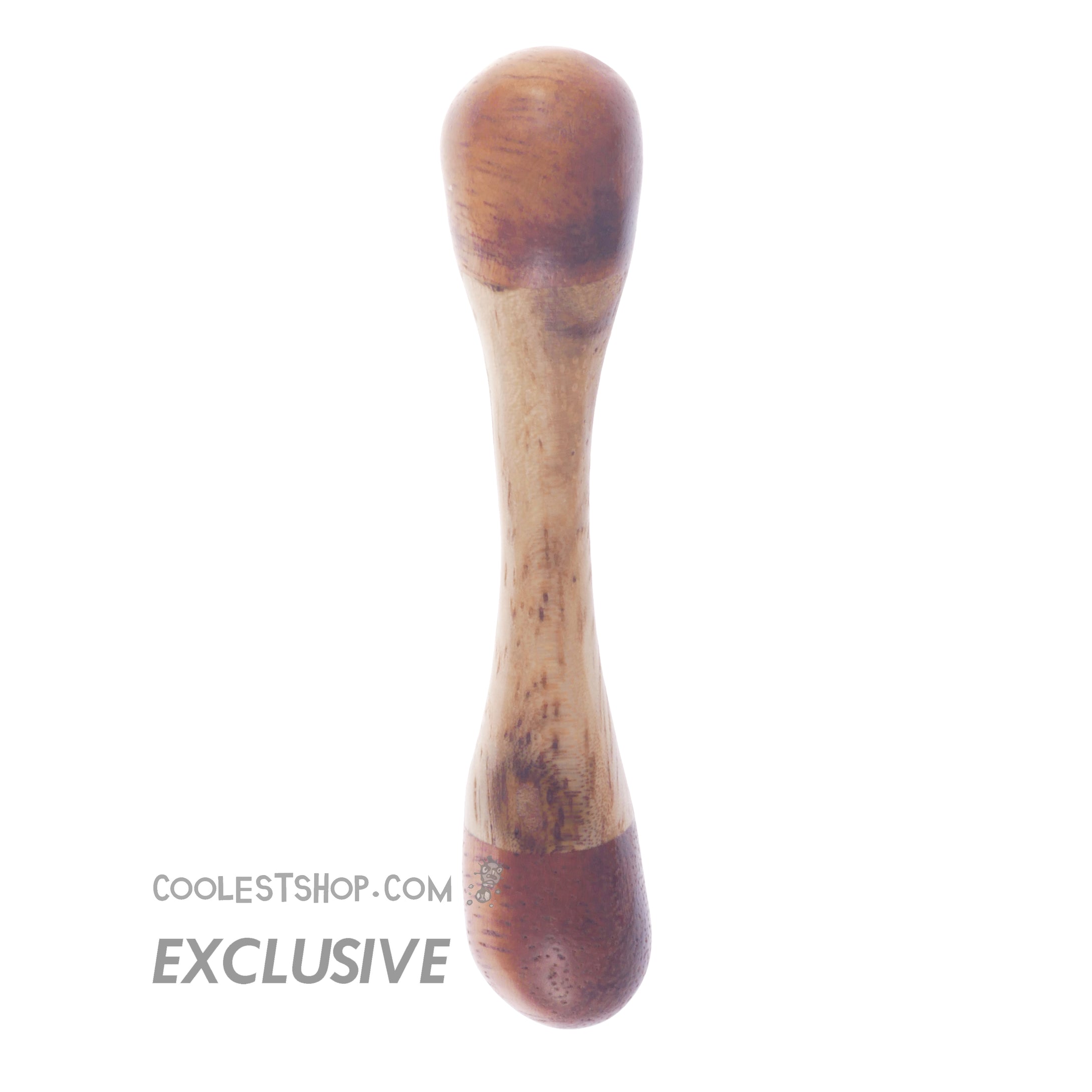 FIDGETSTYX • ARCHIVES • Knuckle Roller • Koa Branch shaft w/ Koa Balls & lacquer finish • 1/1