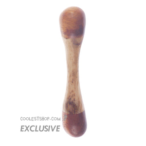 FIDGETSTYX • ARCHIVES • Knuckle Roller • Koa Branch shaft w/ Koa Balls & lacquer finish • 1/1