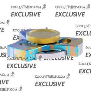 FLYAWAY TOYS Maelstrom Mini Titanium Custom Anodize w/ Anodized buttons CS-04
